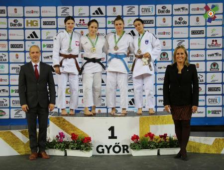 Haya Veinhandl Obaid zasije na Evropskem Kadetskem Pokalu v Gyoru Zgodovinski uspeh za Judo klub Komenda (2)